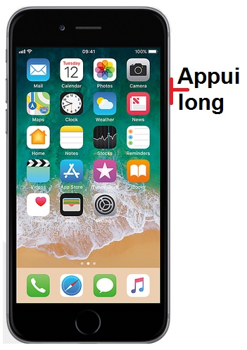 Comment éteindre son iPhone 6 ?